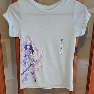 Disney Pastel Blue Raya Short Sleeve Tee